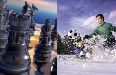 Шахматы и Зимний футбол